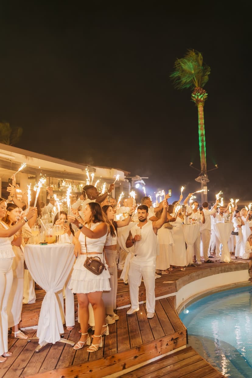 Exclusive private event atmosphere