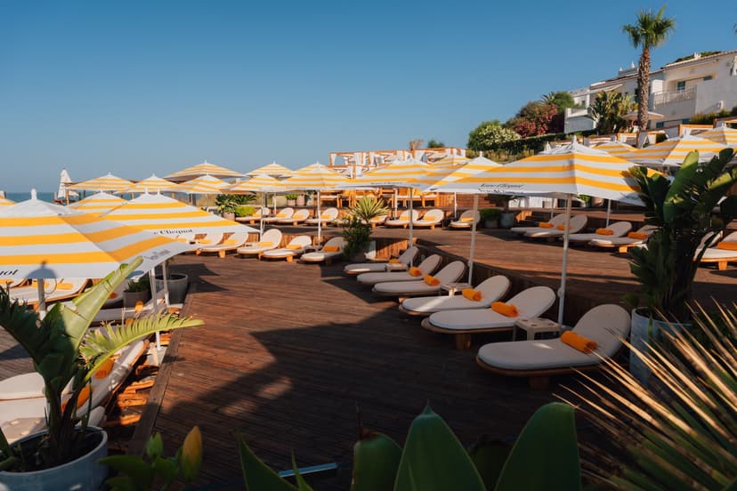 Champagne by the sea at WELL Beach Club