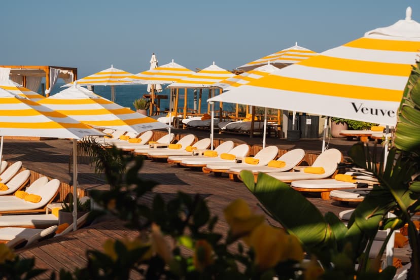 Summer vibes at Vale do Lobo Beach Club