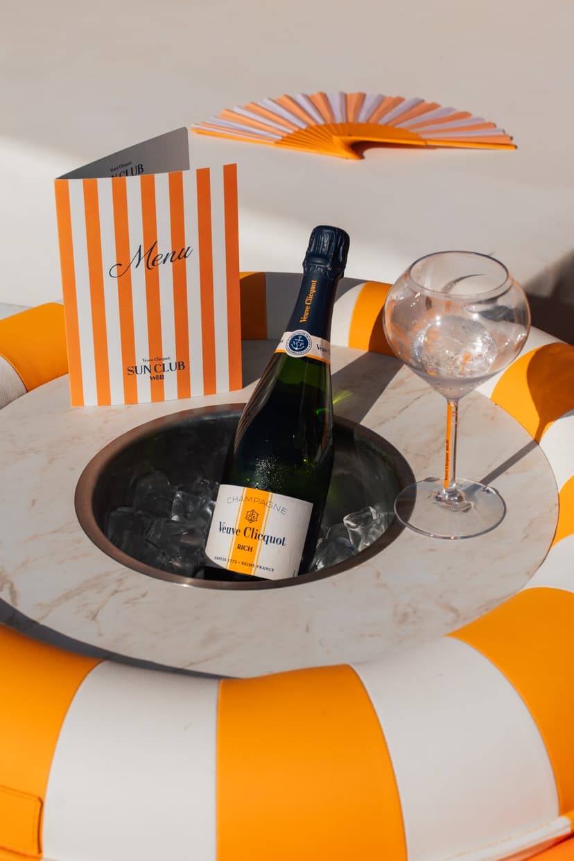 Sunset champagne at Vale do Lobo